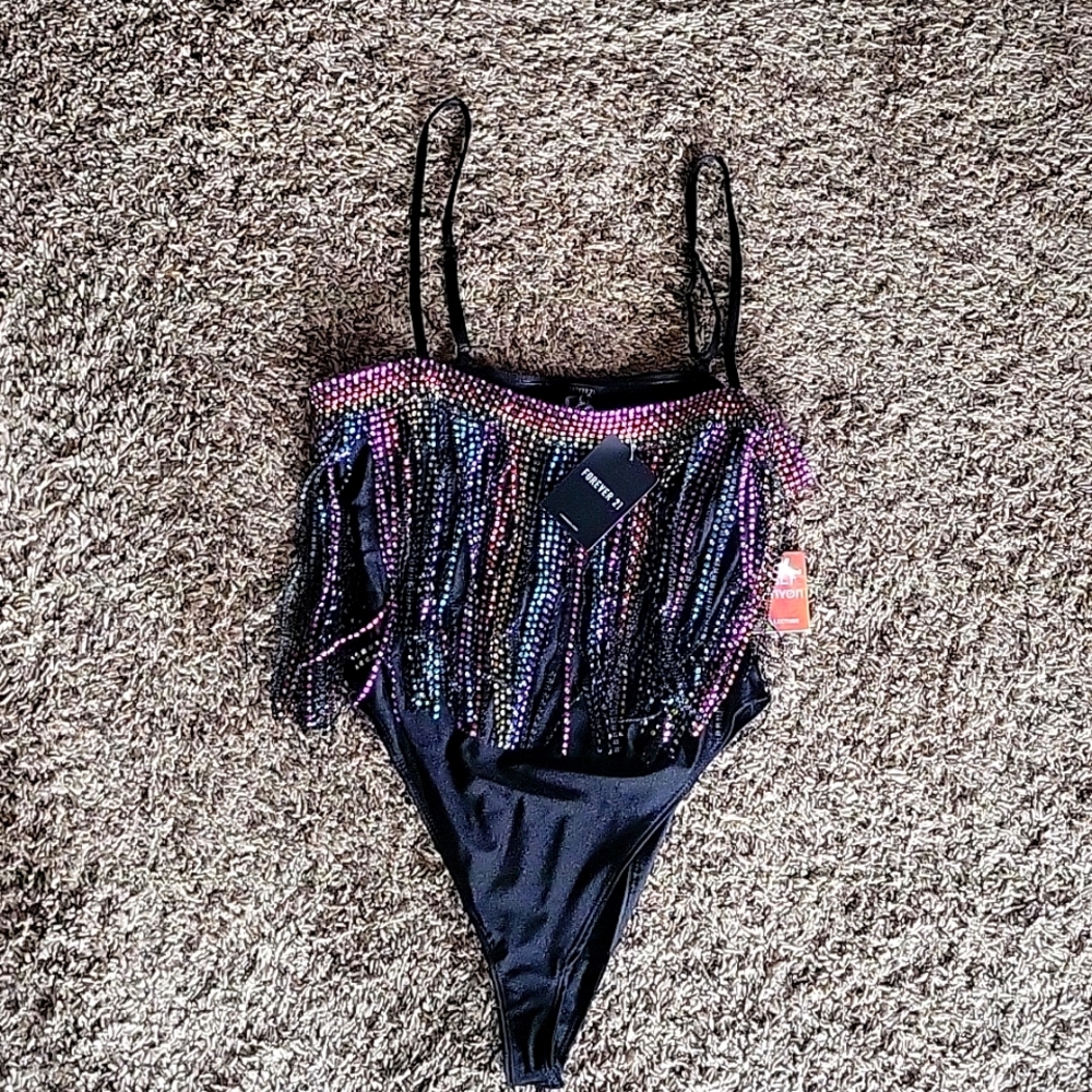FOREVER 21 Beaded Fringe